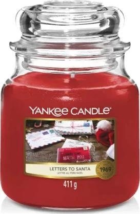 Yankee Candle Medium Jar Letters To Santa žvakė 411g