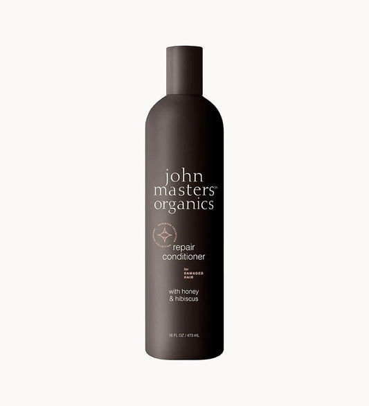 John Masters Organics Honey & Hibiscus plaukų kondicionierius