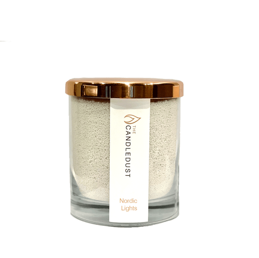 Vaško dulkių žvakė - Nordic Lights 160g